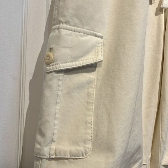 Aritzia Wilfred Free Cassian Cream Cargo Pants Size XS - Picture 7 of 14